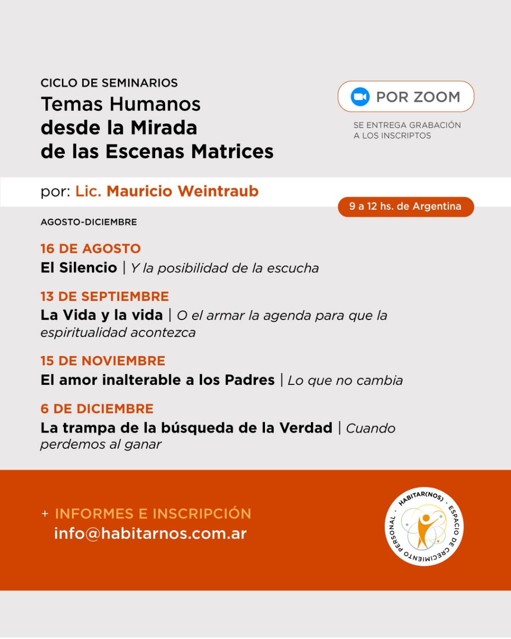 Seminarios 2025 - Agosto/Diciembre