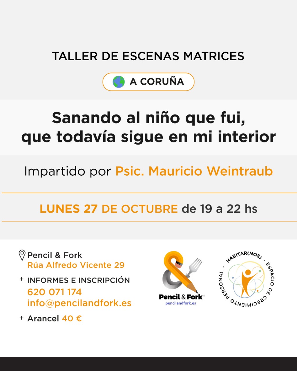 Taller de Escenas Matrices - Coruña - Octubre 2025
